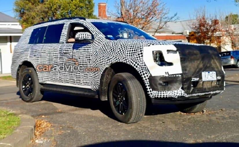 2022 Ford Everest (Endeavour) Spotted In Australia