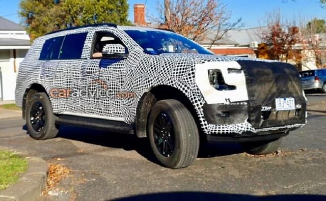 A prototype model of the next-generation Ford Everest, which sold in India as the Endeavour, has been spotted testing in Australia. The Australian-spec SUV is said to be locally developed by Ford and is expected to be launched in early 2022.