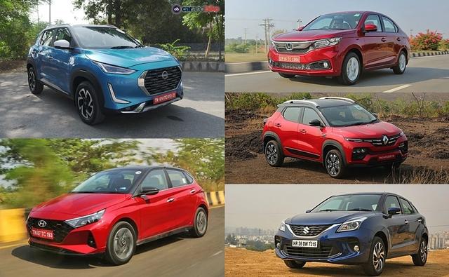 Here's a list of the top five cars with a CVT gearbox that you can purchase in India below Rs. 10 lakh (ex-showroom).