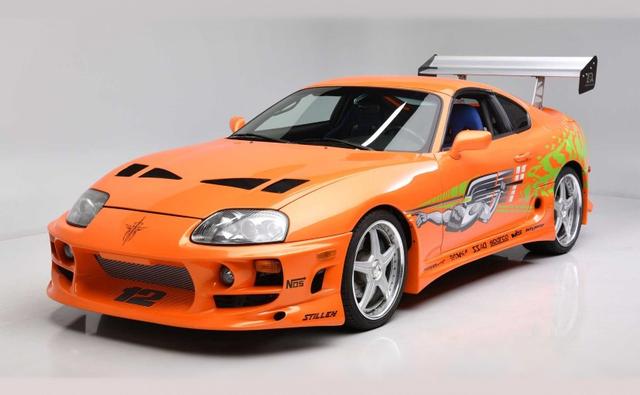 The fully restored Toyota Supra was one of the stunt cars in the first Fast and the Furious movie and is up for auction with no reserve price.