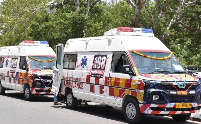 Tata Motors Supplies 25 Winger Ambulances To The Health Department Of Gujarat