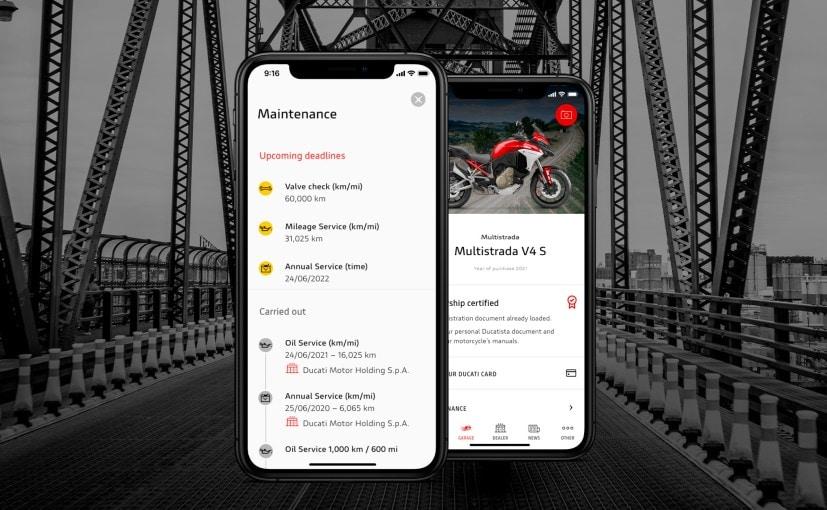 Ducati Adds Maintenance Section To MyDucati App For Customers