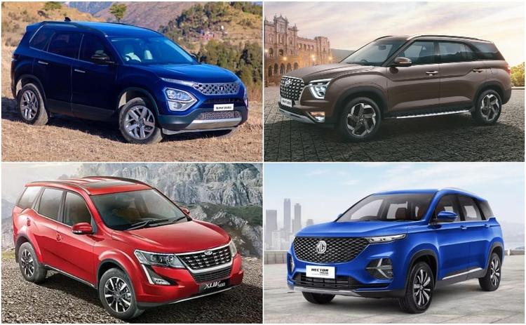Hyundai Alcazar vs Tata Safari vs MG Hector Plus vs Mahindra XUV500: Spec Comparison