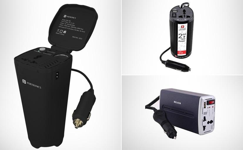 If you need to charge your workstation laptop & a phone on the go, instead of buying a charger for your car, you can buy an in-car charging inverter.