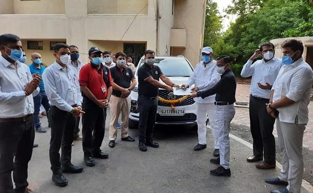 MG Motor India Converts Hector Plus SUV Into A COVID-19 Mobile Testing Unit