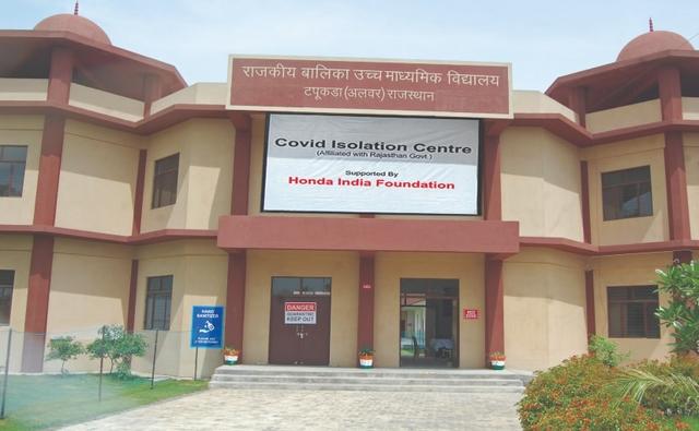 Honda India Foundation, the CSR arm of all Honda Group companies in India, has set up COVID-19 isolation centres in Haryana and Rajasthan.
