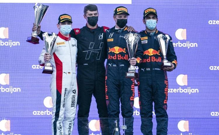 F2: Jehan Daruvala Bags A Podium & 4th Place In Azerbaijan GP Sprint Races