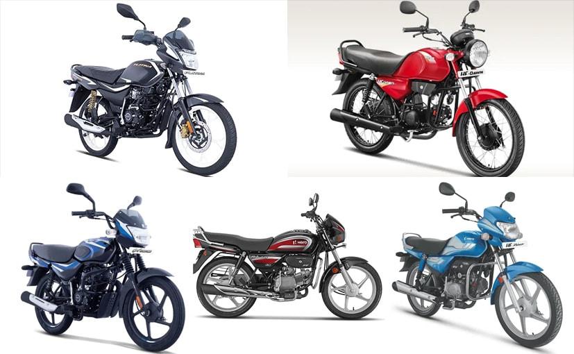 Top 5 100 cc Commuter Motorcycles