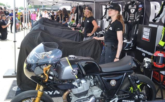 Seven women riders are participating in Royal Enfield's Build Train Race program where they will race each other during three MotoAmerica events.