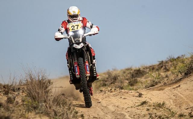 Joaquim Rodrigues went on to win the fifth and final stage and finished seventh overall, Franco Caimi claimed 8th with Sebastian Buhler placed 9th in the overall rankings of the 2021 Kazakhstan Rally.