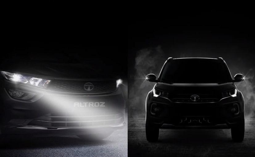 Tata Nexon And Altroz Dark Edition Models Teased Ahead Of Launch