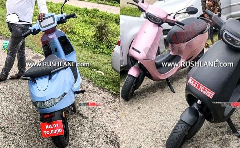 Upcoming Ola Electric Scooter Spotted In Two New Colours