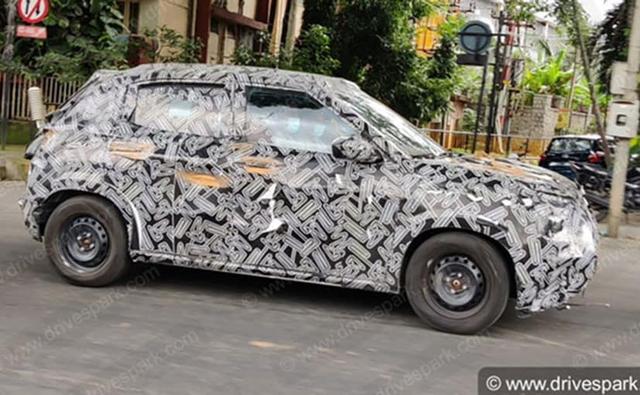 The prototype model of the Citroen subcompact SUV, codenamed CC21, is still heavily covered in camouflage, so there is very little for us to comment on the design and styling of the car. However we can see that its undergoing emission testing.