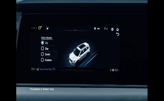 One of the new features the Mahindra XUV700 will get is drive modes and the automaker has given it quite quirky names- Zip, Zap, Zoom, while you also get a custom mode additionally.