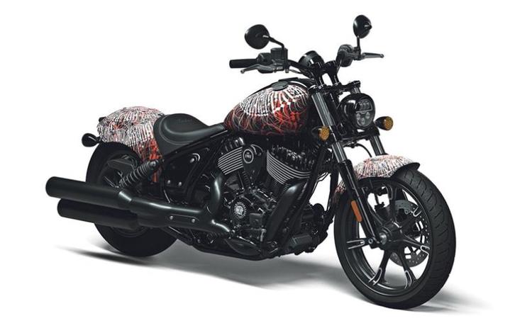 Indian Chief Unveiled In Tattoo-Inspired Livery