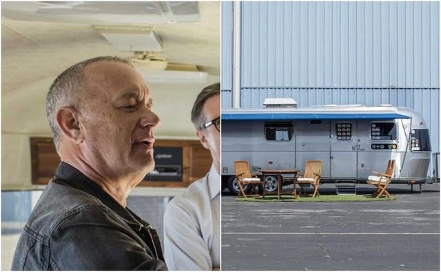 Actor Tom Hanks purchased the Airstream trailer in 1993 and customised it with his own furniture as well as a kitchen, dining table, bathroom and a bed. It will be going on the auction floor on August 13, 2021.