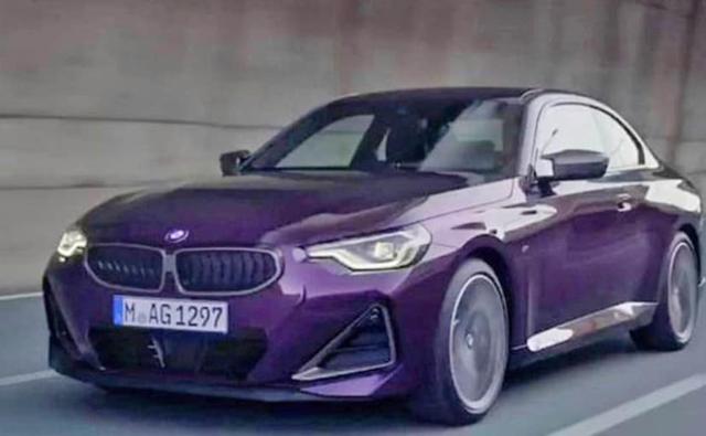 The new-generation BMW 2 Series Coupe is scheduled to make its official debut on July 8, 2021, and the leaked image gives a glimpse of what to expect on the upcoming offering.