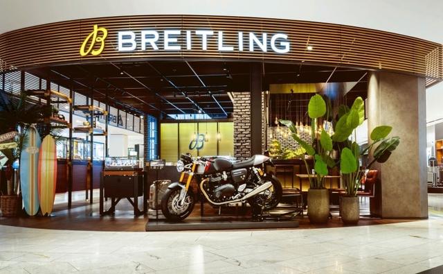 Swiss watchmaker Breitling and British motorcycle brand Triumph will introduce a limited edition watch and a customised motorcycle.