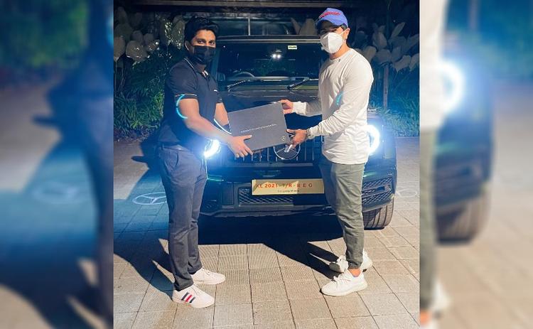 Actor Dulquer Salmaan Takes Delivery Of His Mercedes-AMG G63 SUV Worth Rs. 2.45 Crore