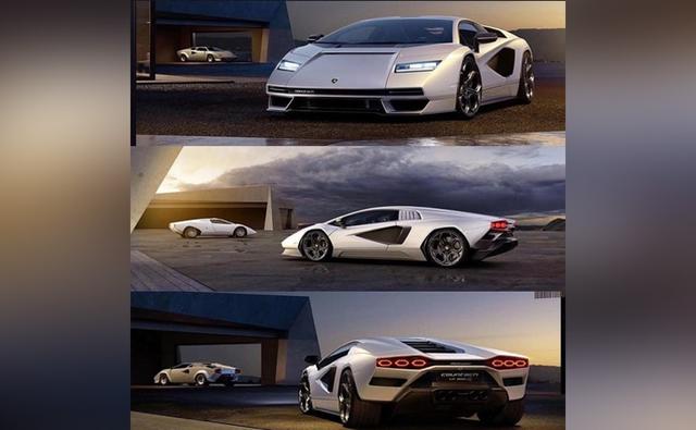 Lamborghini had teased the new Lamborghini Countach earlier this week and now pictures of the new model have leaked online.