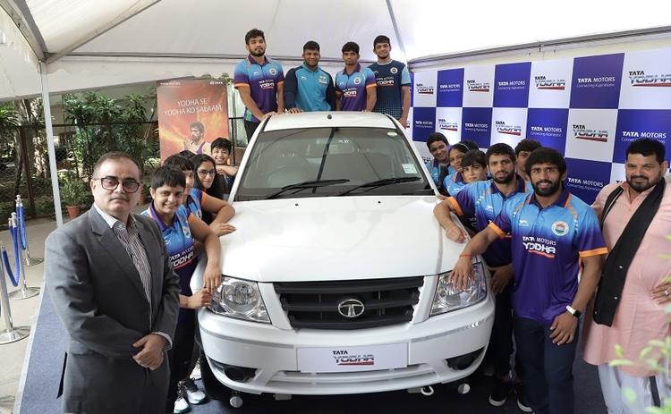 Tata Motors introduced a holistic development programme called 'Quest for Gold at Paris Olympics 2024', to support the Indian wrestling team. Also, to show its appreciation for their performance at the Tokyo Olympics 2020, the company has presented each member with the Tata Yodha pick-up truck.