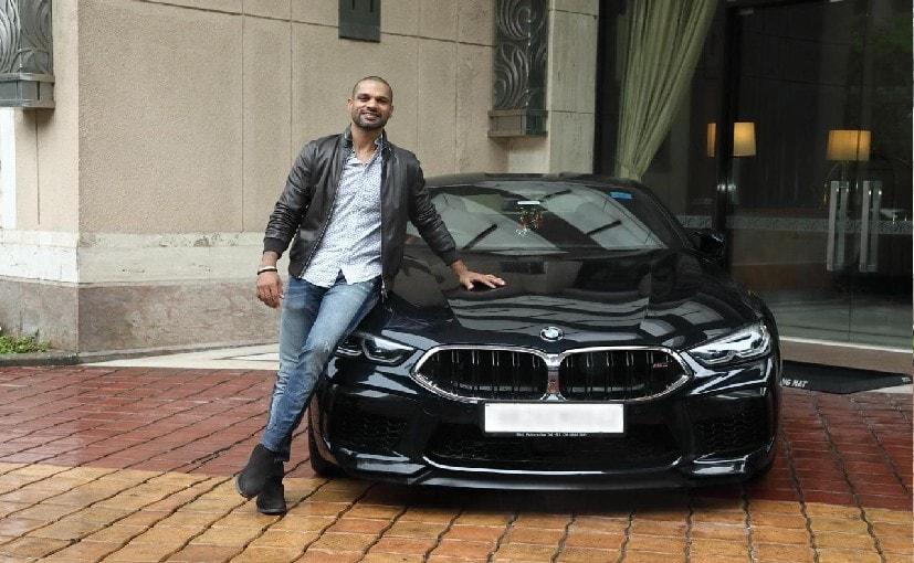 Cricketer Shikhar Dhawan Brings Home A Brand-New BMW M8 Coupe