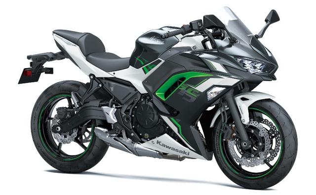 The new MY2022 Kawasaki Ninja 650 comes with two new colour options - Pearl Robotic White and Lime Green - while retaining the same engine and specifications.