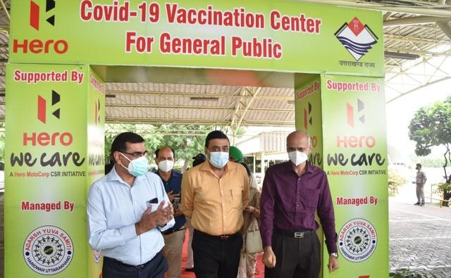 Hero MotoCorp Launches COVID-19 Vaccination Drive In Haridwar, Uttarakhand