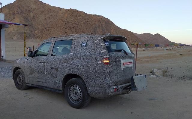 A prototype model of the next-generation Mahindra Scorpio has been spotted undergoing high-altitude testing in the Ladakh region.