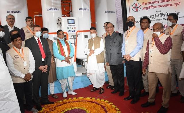 Mercedes-Benz India Helps Set Up Oxygen Plant At Pune's Seth Tarachand Hospital