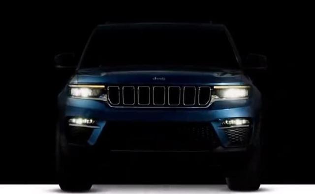 The all-new 2022 Jeep Grand Cherokee, including an electrified 4xe version, will make its world debut on September 29, 2021.