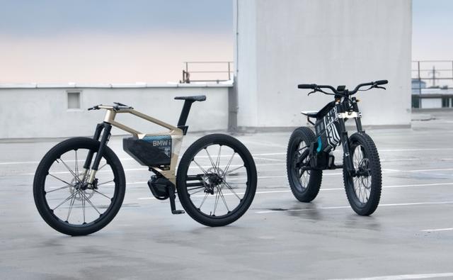 BMW took the wraps off the i Vision Amby electric bicycle, which BMW says is an urban mobility solution. BMW says that 'Amby' stands for 'Adaptive Mobility'.