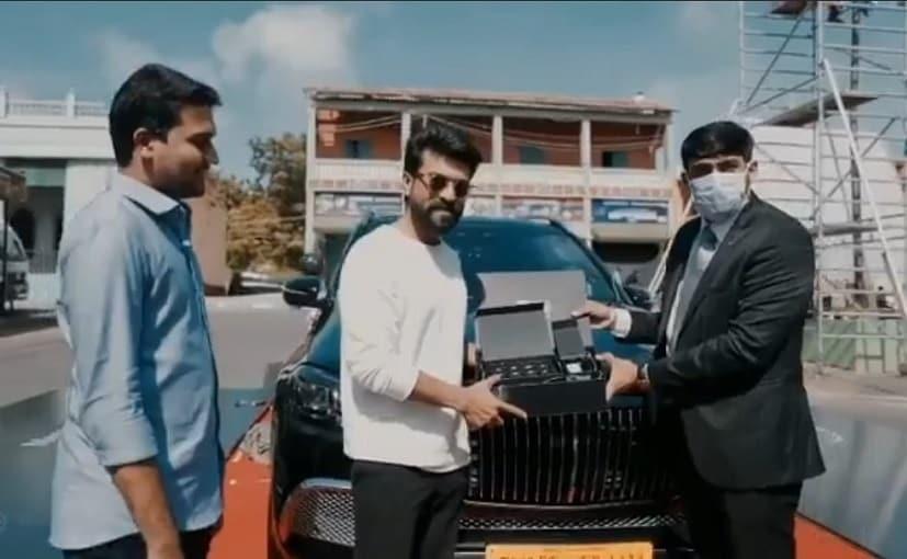 Ram Charan recently took delivery of his new GLS 600
