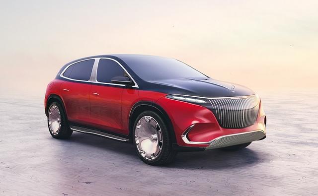 The Mercedes-Maybach EQS SUV concept is based on the electric vehicle architecture (EVA2) modular platform for luxury- and executive-class EVs, which also underpins the EQS and the EQE.