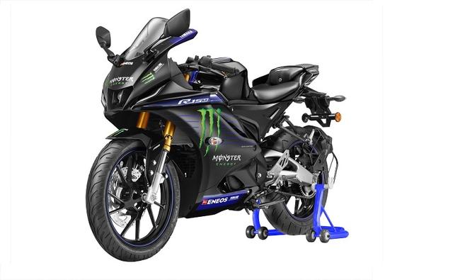 Yamaha Motor India has launched a range of new products in the country today, including the new R15 V4.0 and the all-new Aerox 155 Maxi-Scooter. However, in addition to those, the Japanese two-wheeler giant has also introduced its new 2021 range of Monster Energy Yamaha MotoGP Edition models in India.