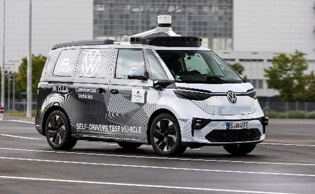 Testing of the ID. Buzz AD occurs in collaboration with Volkswagen Commercial Vehicles at the Argo AI development centre in Neufahrn, near Munich.