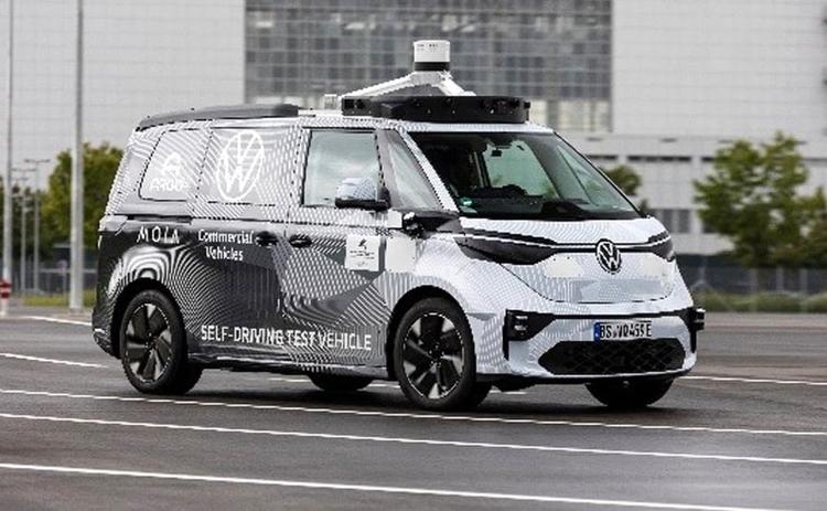 IAA Munich 2021: VW ID. Buzz With Autonomous Driving Capability Showcased