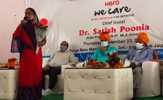Hero MotoCorp Announces Welfare Packages For COVID-19 Affected Families In Rajasthan