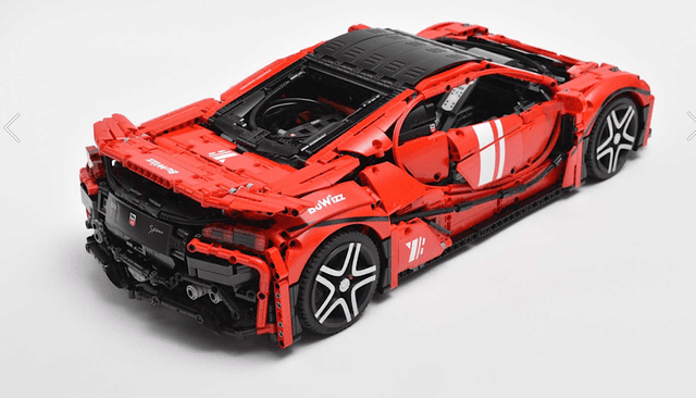 GTA Spano Sets The World Record For Fastest Lego Model