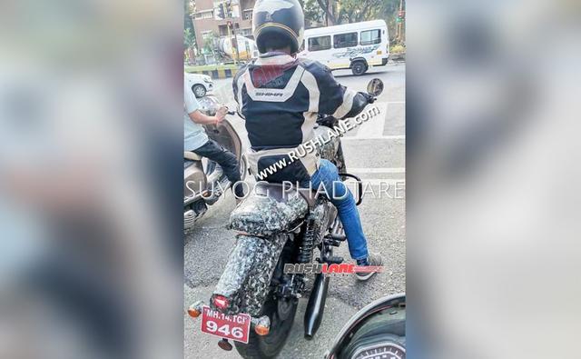Jawa seems to be working on a new cruiser that is likely to share its underpinnings with the Perak and could be the new flagship motorcycle from the brand.