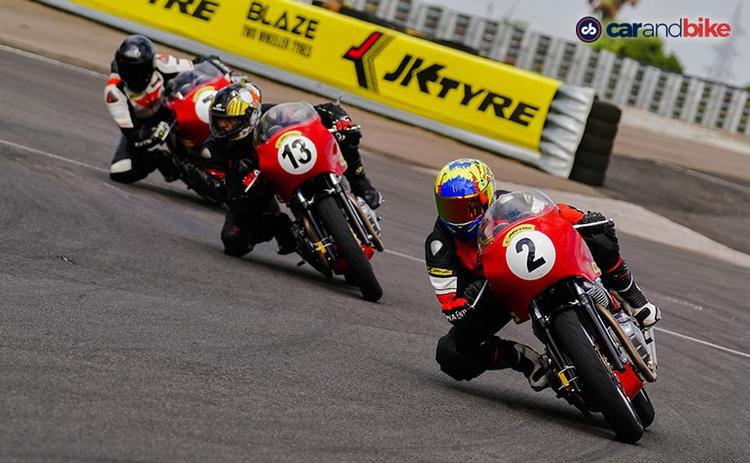 The first edition of the Royal Enfield Continental GT Cup kicked off, with the first round of races at Kari Motor Speedway, Coimbatore. Not only did we get trackside seats to the races, we also rode the race-prepped Royal Enfield Continental GT-R650. Here's our experience.