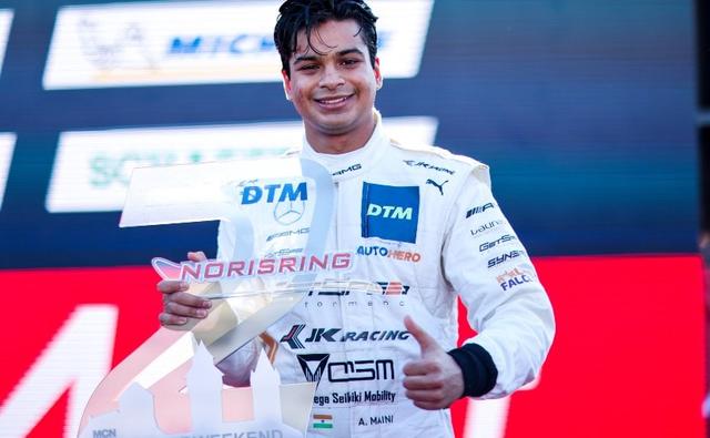Arjun Maini became the first Indian to secure a podium finishing DTM at the Norisring circuit in an action-packed race.