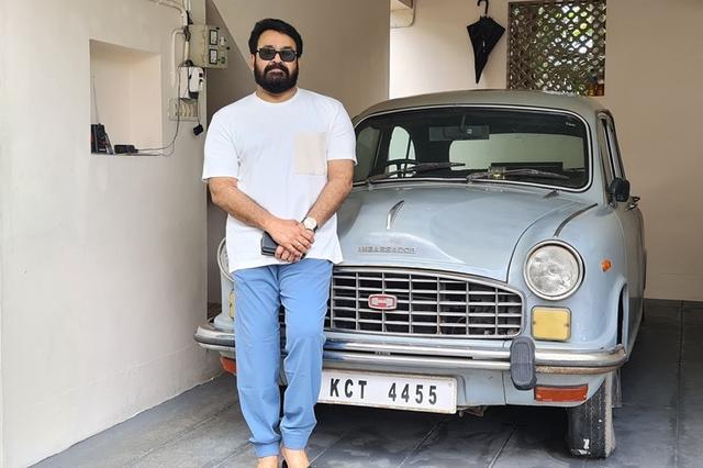 Actor Mohanlal's Throwback Picture With His Hindustan Ambassador Goes Viral