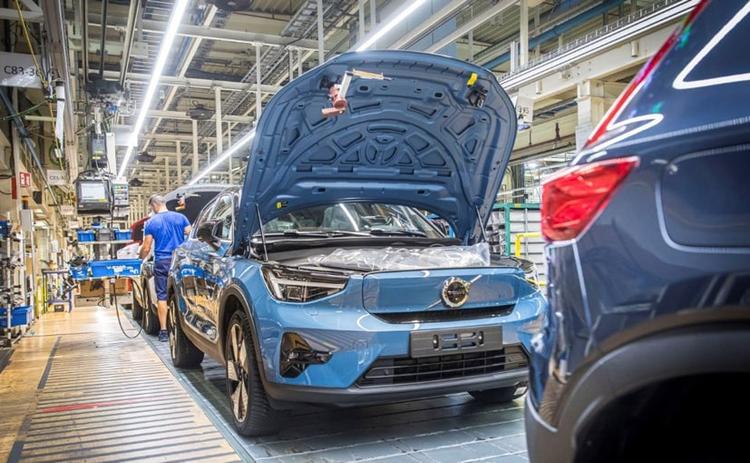Volvo C40 Recharge Production Begins At Belgium Plant