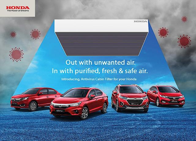 Honda Launches AntiVirus Cabin Air Filter For Its Cars In India