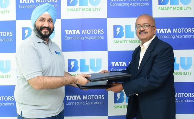 As a part of this MOU, Tata Motors will supply 3,500 XPRES T EVs to BluSmart Mobility.