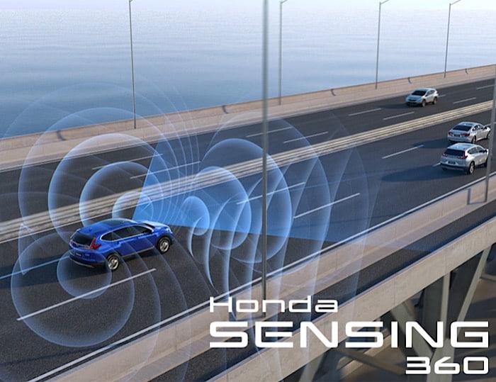 Honda Sensing 360 Omnidirectional Safety & Driver Assistive System Unveiled