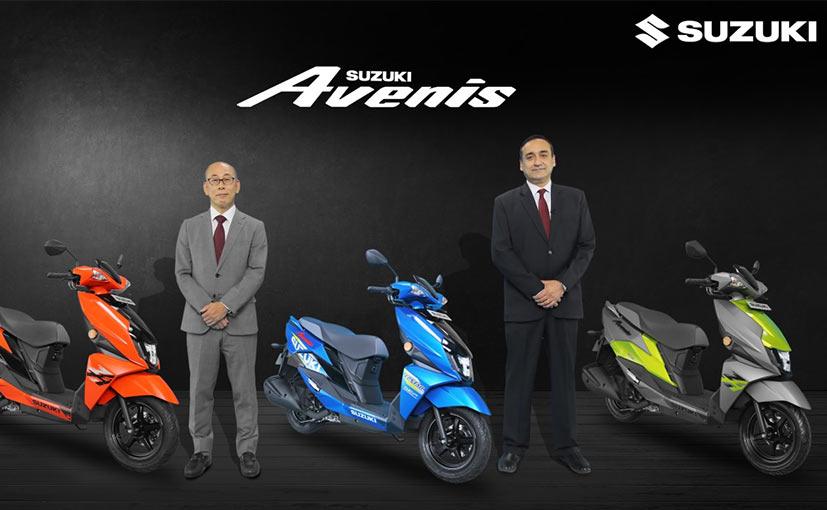 The Suzuki Avenis 125 is the newest offering from the company and is positioned as a sporty scooter, and will be sold alongside the Access 125 and the Burgman Street 125 in the company's line-up.