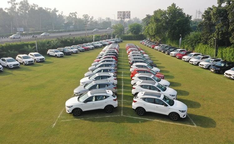 MG Motor India has delivered the first batch of more than 500 units of the Astor SUV to customers on the auspicious occasion of Dhanteras.