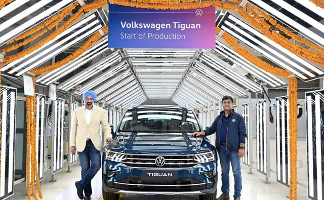 2021 Volkswagen Tiguan Facelift Local Assembly Begins In India, Launch Next Month